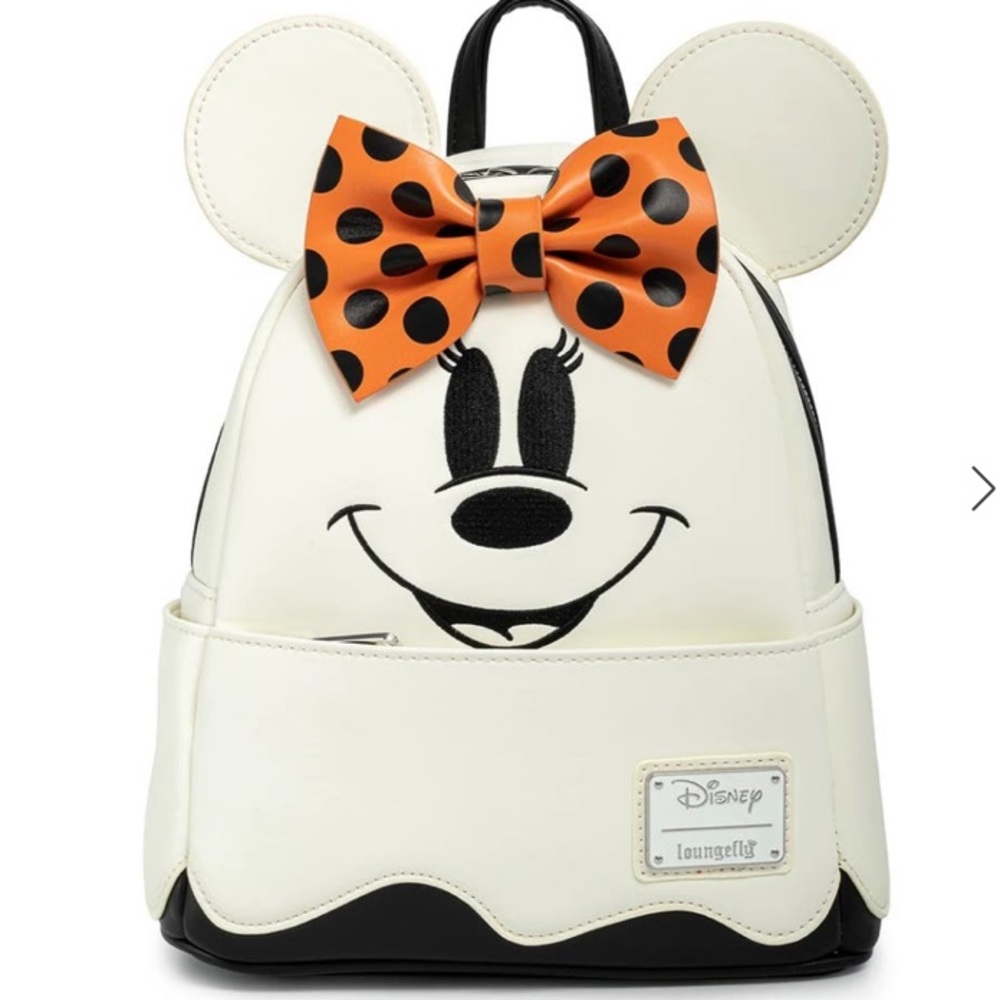 Loungefly Halloween glow in the dark minnie backpack
